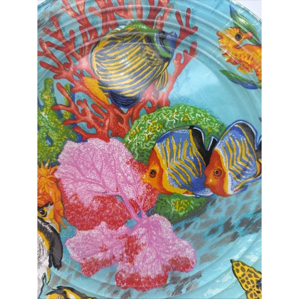 Tropical Fish Coral Decorative Plate 11